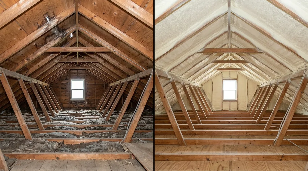 Result spray foam insulation in Lexington - Lexington Spray Foam Insulation