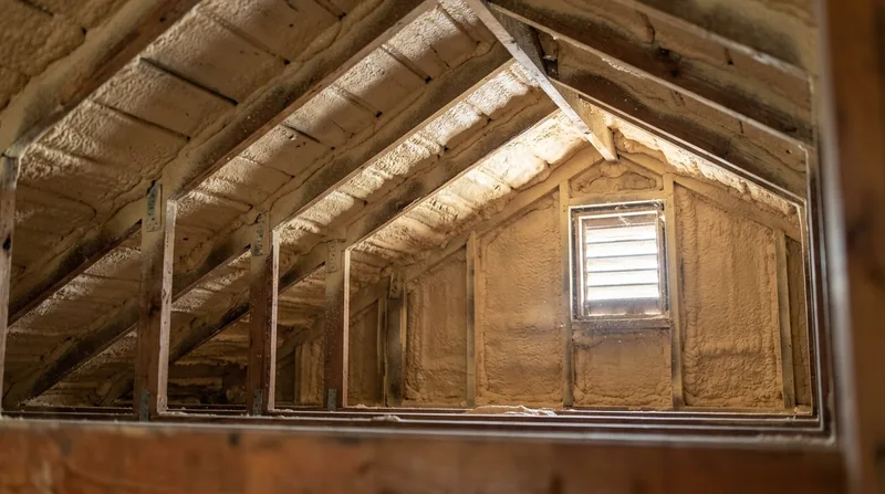 Attic Spray Foam Insulation Lexington