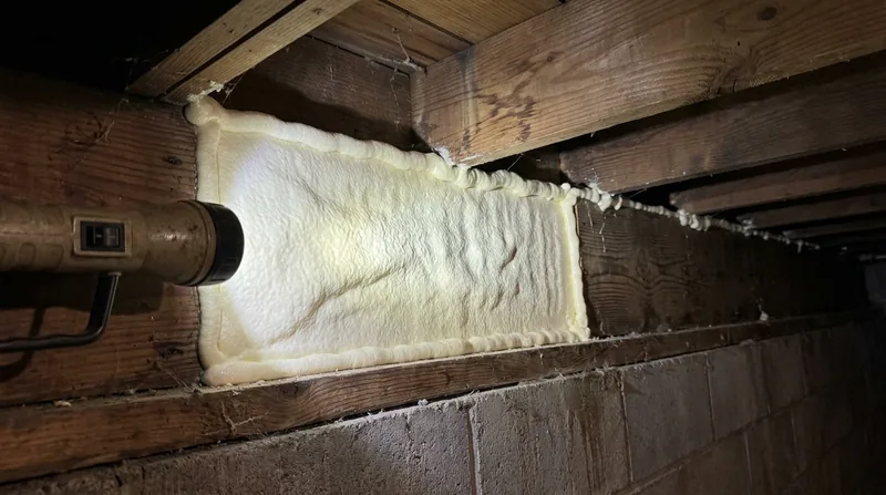 Rim Joist & Band Joist Spray Foam Lexington
