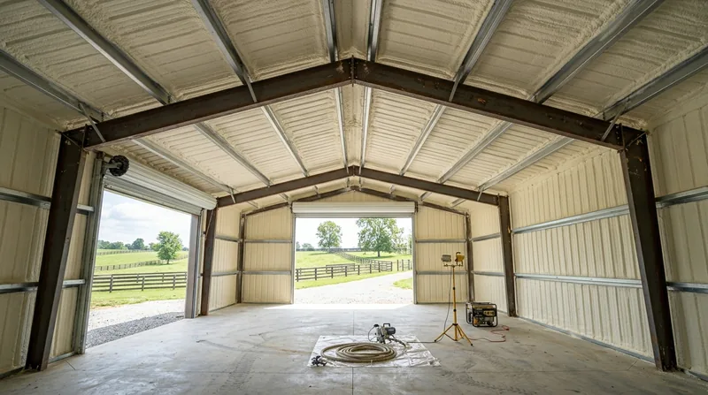 Metal Building & Barndominium Spray Foam Lexington